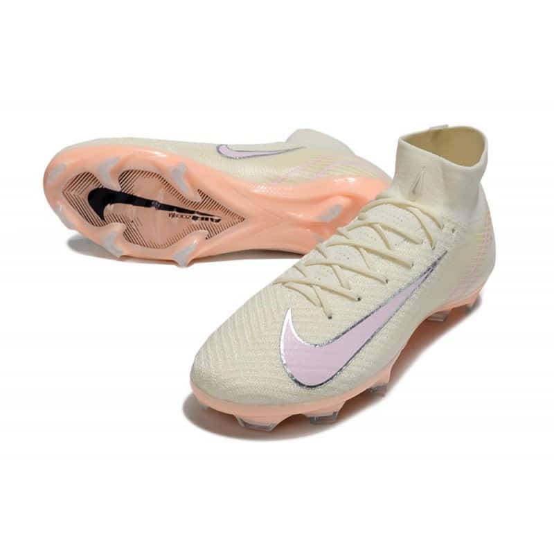 Nike Air Zoom Mercurial Superfly X Elite FG Beige för Herr 7 Billiga Fotbollsskor Nike Air Zoom Mercurial Superfly X Elite FG Beige 7