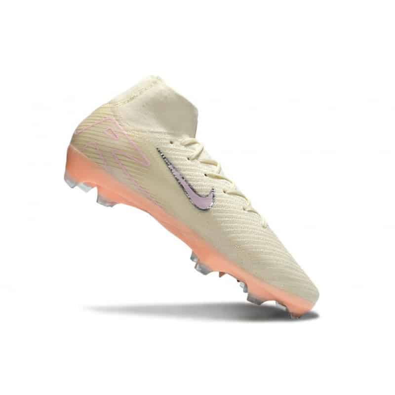 Nike Air Zoom Mercurial Superfly X Elite FG Beige för Herr 9 Billiga Fotbollsskor Nike Air Zoom Mercurial Superfly X Elite FG Beige 9