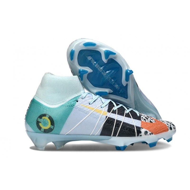 Nike Air Zoom Mercurial Superfly X Elite FG Grön Svart Orange för Herr 9 Billiga Fotbollsskor Nike Air Zoom Mercurial Superfly X Elite FG Grön Svart Orange 9