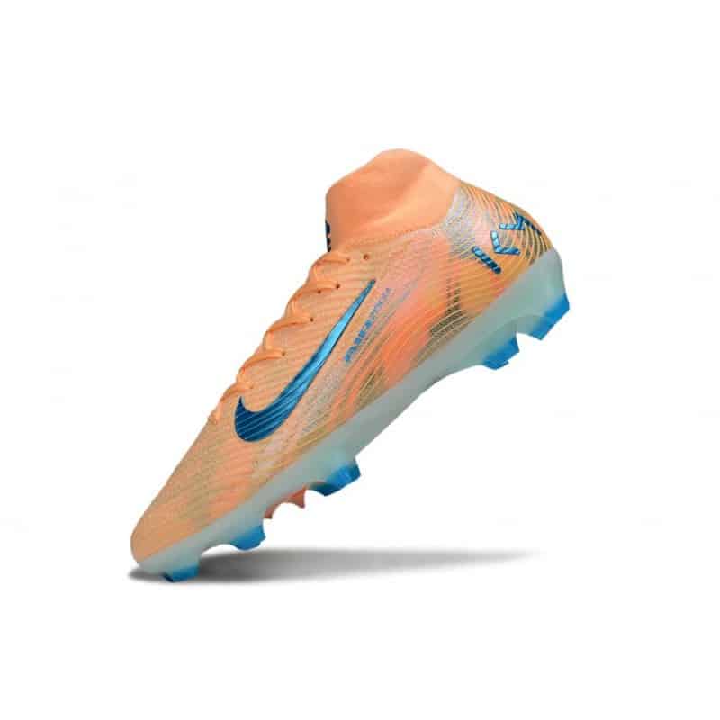 Nike Air Zoom Mercurial Superfly X Elite FG KM Orange Blå för Herr 8 Billiga Fotbollsskor Nike Air Zoom Mercurial Superfly X Elite FG KM Orange Blå 8