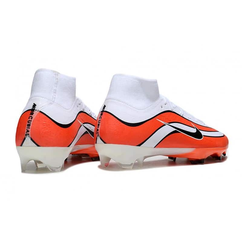 Nike Air Zoom Mercurial Superfly X Elite FG Röd Vit Svart för Herr 6 Billiga Fotbollsskor Nike Air Zoom Mercurial Superfly X Elite FG Röd Vit Svart 6