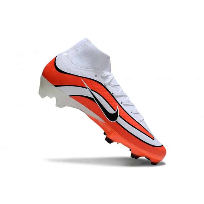 Nike Air Zoom Mercurial Superfly X Elite FG Röd Vit Svart för Herr 9 Billiga Fotbollsskor Nike Air Zoom Mercurial Superfly X Elite FG Röd Vit Svart 9