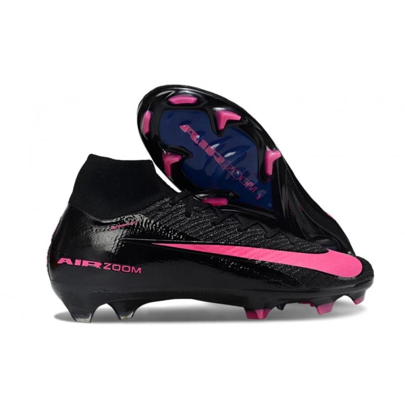 Nike Air Zoom Mercurial Superfly X Elite FG Svart Rosa för Herr 3 Billiga Fotbollsskor Nike Air Zoom Mercurial Superfly X Elite FG Svart Rosa 3