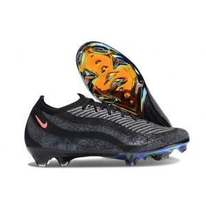 Nike Air Zoom Mercurial Vapor 16 Elite FG AM95 Svart för Herr Billiga Fotbollsskor Nike Air Zoom Mercurial Vapor 16 Elite FG AM95 Svart