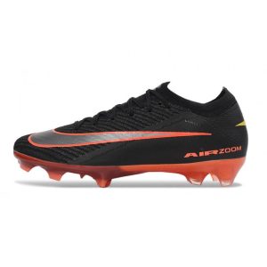 Nike Air Zoom Mercurial Vapor 16 Elite FG Svart Röd för Herr Billiga Fotbollsskor Nike Air Zoom Mercurial Vapor 16 Elite FG Svart Röd