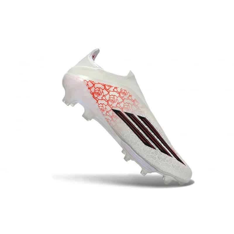 Adidas Fotbollsskor F50+ Elite Laceless FG x Lamie Yamal Vit Röd Svart för Herr 9 Billiga Fotbollsskor Adidas Fotbollsskor F50+ Elite Laceless FG x Lamie Yamal Vit Röd Svart 9