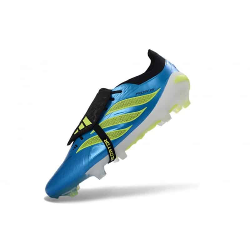 Adidas Predator 26 Elite Fold Over Tongue FG Blå Gul för Herr 8 Billiga Fotbollsskor Adidas Predator 26 Elite Fold Over Tongue FG Blå Gul 8