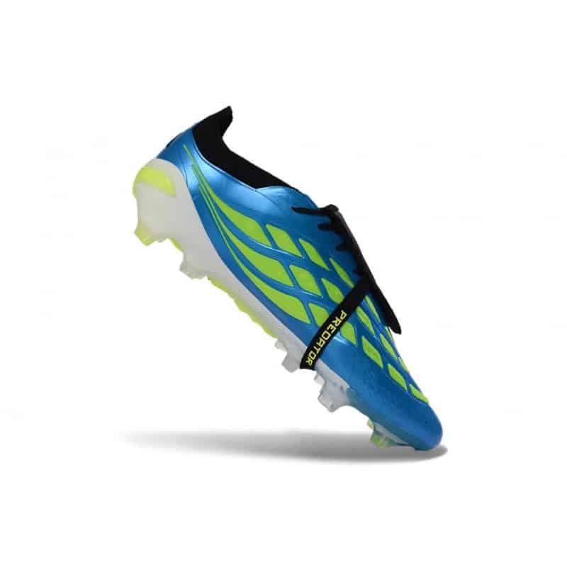 Adidas Predator 26 Elite Fold Over Tongue FG Blå Gul för Herr 9 Billiga Fotbollsskor Adidas Predator 26 Elite Fold Over Tongue FG Blå Gul 9