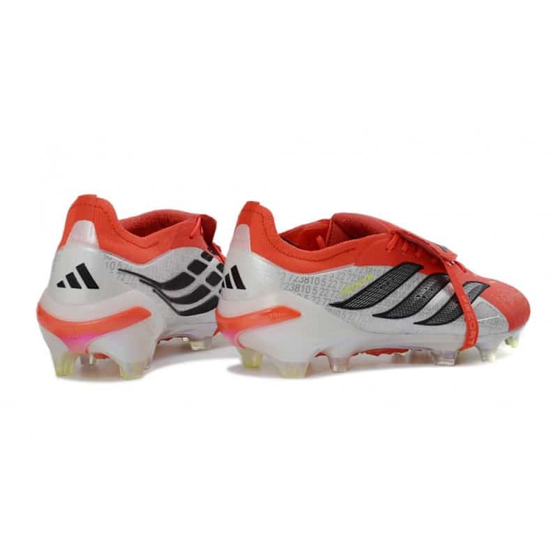 Adidas Predator 26 Elite Fold Over Tongue FG Röd Svart Vit för Herr 6 Billiga Fotbollsskor Adidas Predator 26 Elite Fold Over Tongue FG Röd Svart Vit 6
