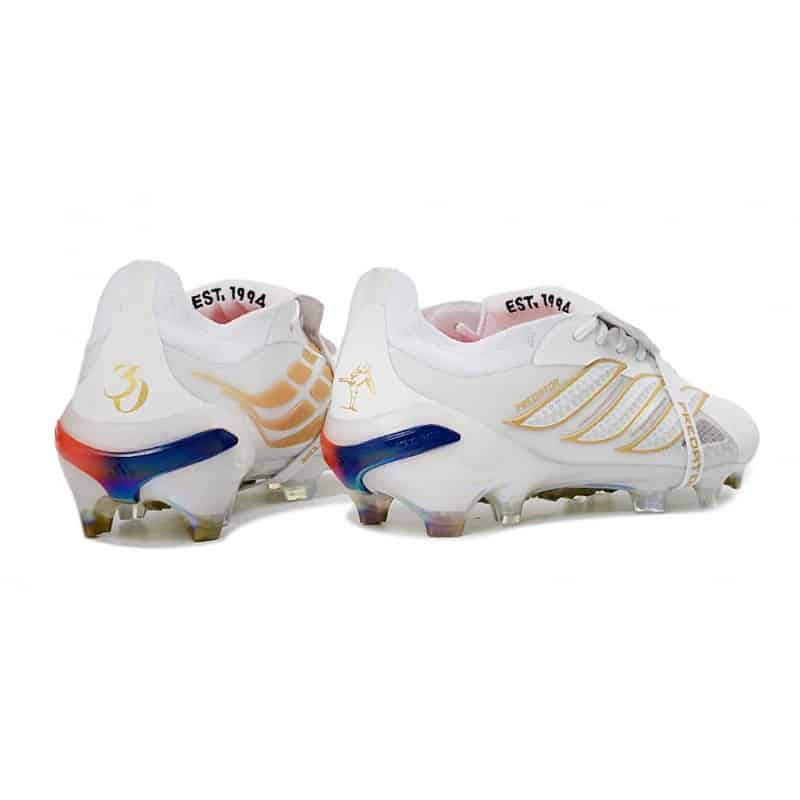 Adidas Predator 26 Elite Fold Over Tongue FG Vit Guld för Herr 6 Billiga Fotbollsskor Adidas Predator 26 Elite Fold Over Tongue FG Vit Guld 6