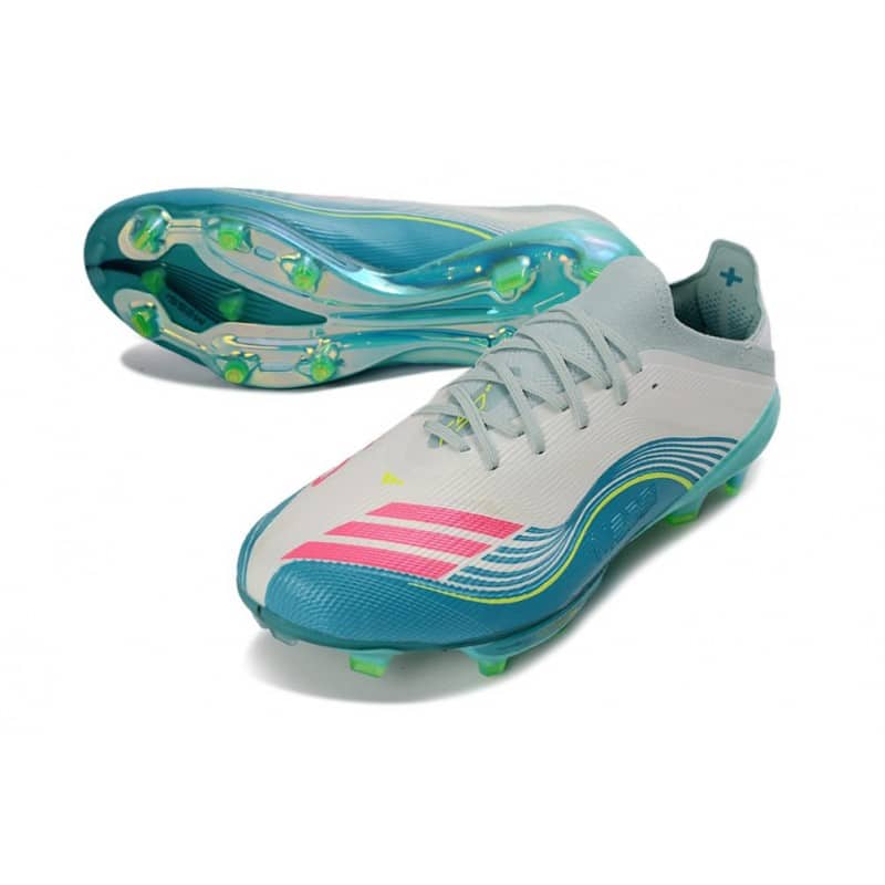 Fotbollsskor Adidas F50+ FG Messi Vit Rosa Grön för Herr 7 Billiga Fotbollsskor Fotbollsskor Adidas F50+ FG Messi Vit Rosa Grön 7