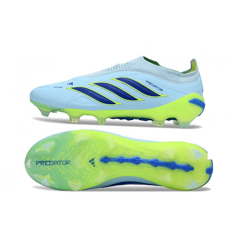 Fotbollsskor Adidas Predator Laceless Elite FG Blå för Herr 4 Billiga Fotbollsskor Fotbollsskor Adidas Predator Laceless Elite FG Blå 4