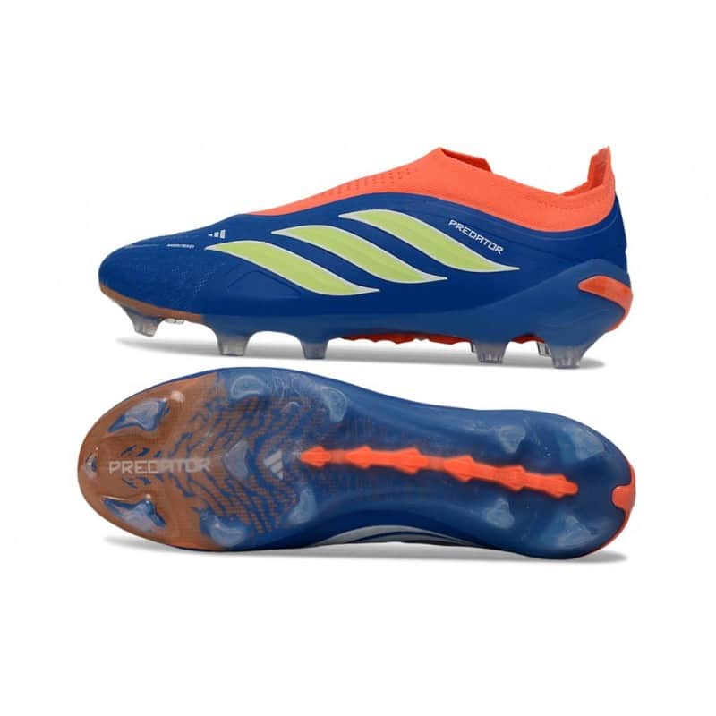 Fotbollsskor Adidas Predator Laceless Elite FG Mörkblå Limegrön Orange för Herr 4 Billiga Fotbollsskor Fotbollsskor Adidas Predator Laceless Elite FG Mörkblå Limegrön Orange 4