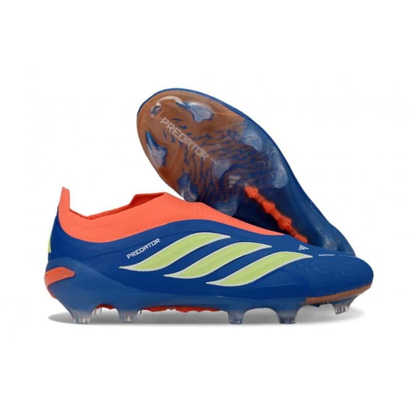 Fotbollsskor Adidas Predator Laceless Elite FG Mörkblå Limegrön Orange för Herr 5 Billiga Fotbollsskor Fotbollsskor Adidas Predator Laceless Elite FG Mörkblå Limegrön Orange 5