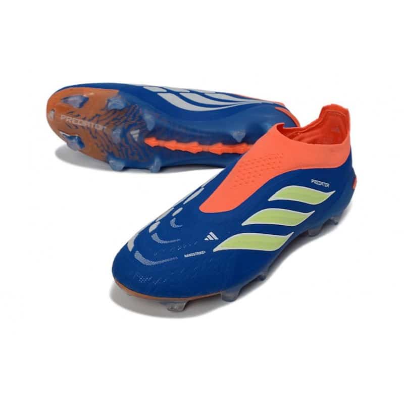 Fotbollsskor Adidas Predator Laceless Elite FG Mörkblå Limegrön Orange för Herr 7 Billiga Fotbollsskor Fotbollsskor Adidas Predator Laceless Elite FG Mörkblå Limegrön Orange 7