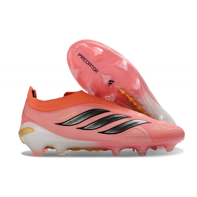 Fotbollsskor Adidas Predator Laceless Elite FG Rosa Svart för Herr 5 Billiga Fotbollsskor Fotbollsskor Adidas Predator Laceless Elite FG Rosa Svart 5