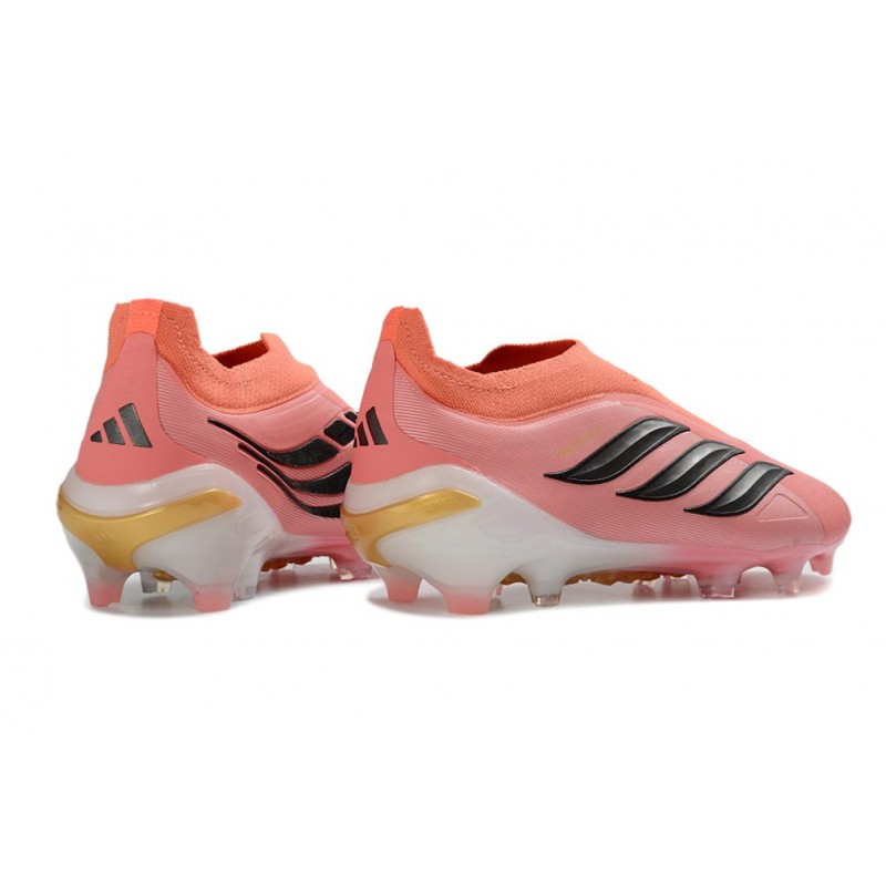 Fotbollsskor Adidas Predator Laceless Elite FG Rosa Svart för Herr 6 Billiga Fotbollsskor Fotbollsskor Adidas Predator Laceless Elite FG Rosa Svart 6