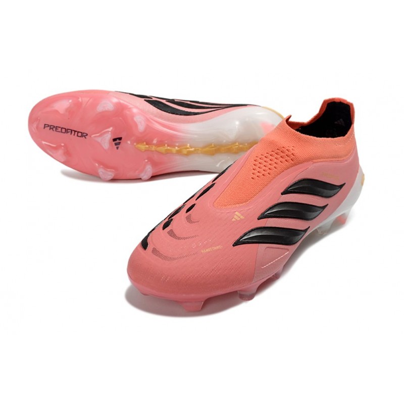 Fotbollsskor Adidas Predator Laceless Elite FG Rosa Svart för Herr 7 Billiga Fotbollsskor Fotbollsskor Adidas Predator Laceless Elite FG Rosa Svart 7