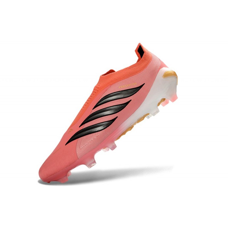 Fotbollsskor Adidas Predator Laceless Elite FG Rosa Svart för Herr 8 Billiga Fotbollsskor Fotbollsskor Adidas Predator Laceless Elite FG Rosa Svart 8