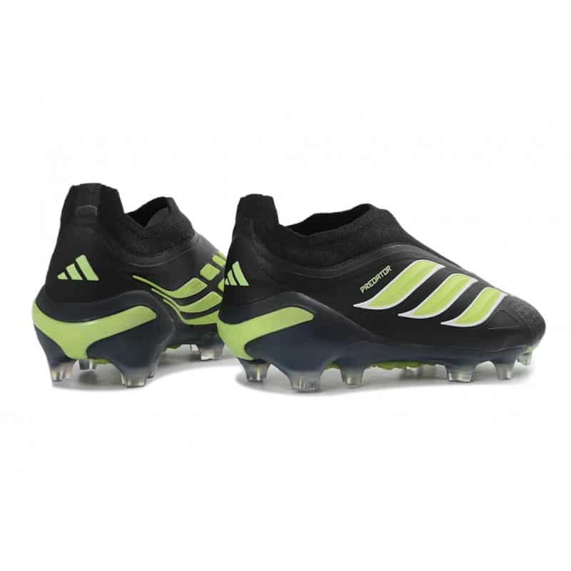Fotbollsskor Adidas Predator Laceless Elite FG Svart Grön för Herr 6 Billiga Fotbollsskor Fotbollsskor Adidas Predator Laceless Elite FG Svart Grön 6