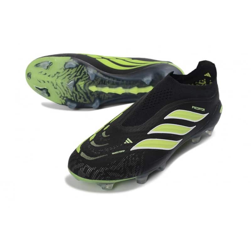 Fotbollsskor Adidas Predator Laceless Elite FG Svart Grön för Herr 7 Billiga Fotbollsskor Fotbollsskor Adidas Predator Laceless Elite FG Svart Grön 7
