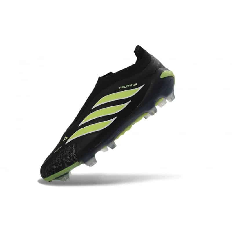 Fotbollsskor Adidas Predator Laceless Elite FG Svart Grön för Herr 8 Billiga Fotbollsskor Fotbollsskor Adidas Predator Laceless Elite FG Svart Grön 8