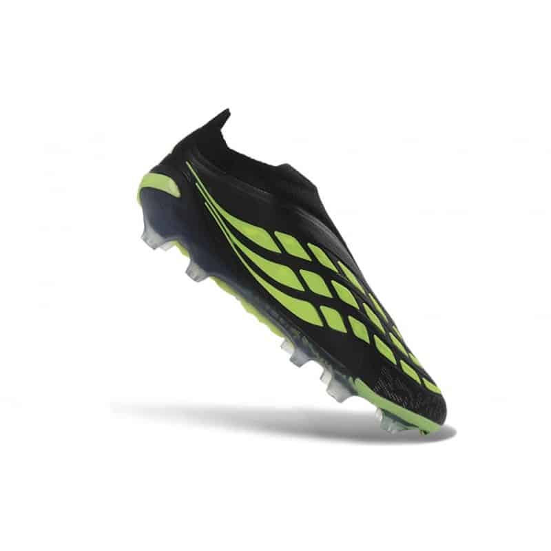 Fotbollsskor Adidas Predator Laceless Elite FG Svart Grön för Herr 9 Billiga Fotbollsskor Fotbollsskor Adidas Predator Laceless Elite FG Svart Grön 9