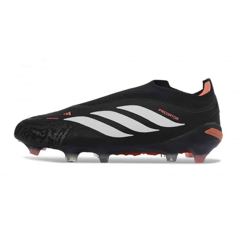 Fotbollsskor Adidas Predator Laceless Elite FG Svart Vit för Herr 3 Billiga Fotbollsskor Fotbollsskor Adidas Predator Laceless Elite FG Svart Vit 3