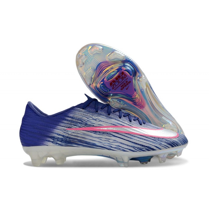 Fotbollsskor för Män Nike Air Zoom Mercurial Vapor XVII Elite FG Blå Silver för Herr 5 Billiga Fotbollsskor Fotbollsskor för Män Nike Air Zoom Mercurial Vapor XVII Elite FG Blå Silver 5