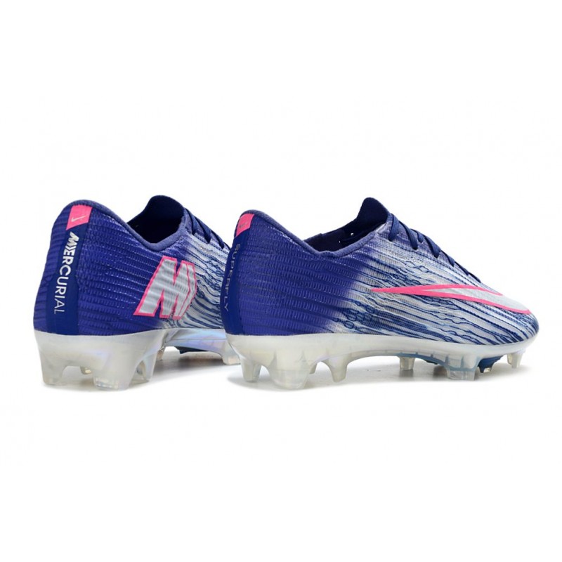 Fotbollsskor för Män Nike Air Zoom Mercurial Vapor XVII Elite FG Blå Silver för Herr 6 Billiga Fotbollsskor Fotbollsskor för Män Nike Air Zoom Mercurial Vapor XVII Elite FG Blå Silver 6