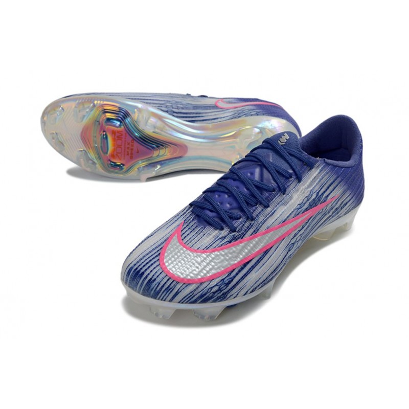 Fotbollsskor för Män Nike Air Zoom Mercurial Vapor XVII Elite FG Blå Silver för Herr 7 Billiga Fotbollsskor Fotbollsskor för Män Nike Air Zoom Mercurial Vapor XVII Elite FG Blå Silver 7