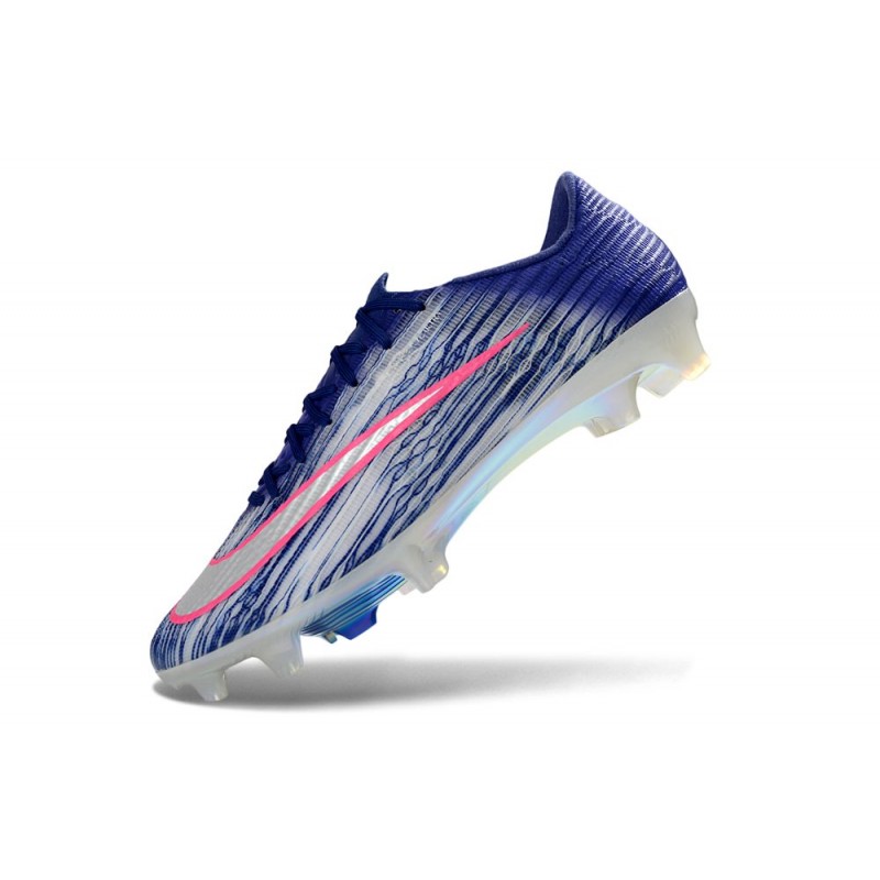 Fotbollsskor för Män Nike Air Zoom Mercurial Vapor XVII Elite FG Blå Silver för Herr 8 Billiga Fotbollsskor Fotbollsskor för Män Nike Air Zoom Mercurial Vapor XVII Elite FG Blå Silver 8