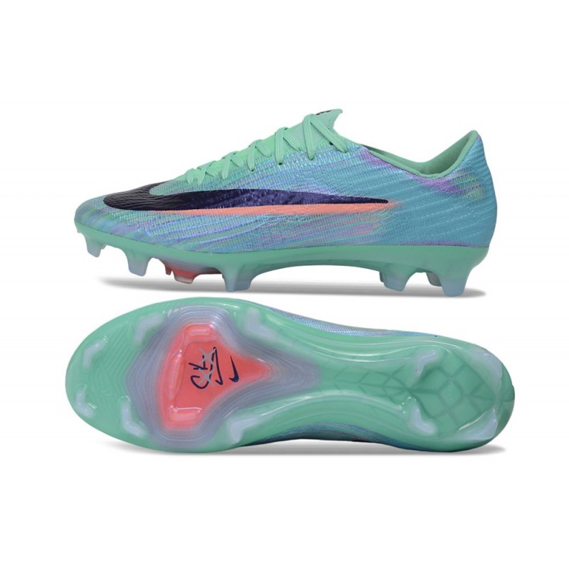 Fotbollsskor för Män Nike Air Zoom Mercurial Vapor XVII Elite FG Blå Svart för Herr 4 Billiga Fotbollsskor Fotbollsskor för Män Nike Air Zoom Mercurial Vapor XVII Elite FG Blå Svart 4