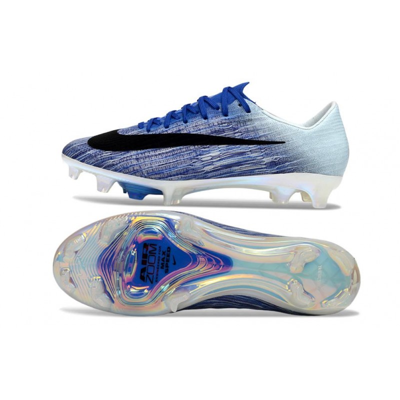 Fotbollsskor för Män Nike Air Zoom Mercurial Vapor XVII Elite FG Blå Svart för Herr 4 Billiga Fotbollsskor Fotbollsskor för Män Nike Air Zoom Mercurial Vapor XVII Elite FG Blå Svart 4