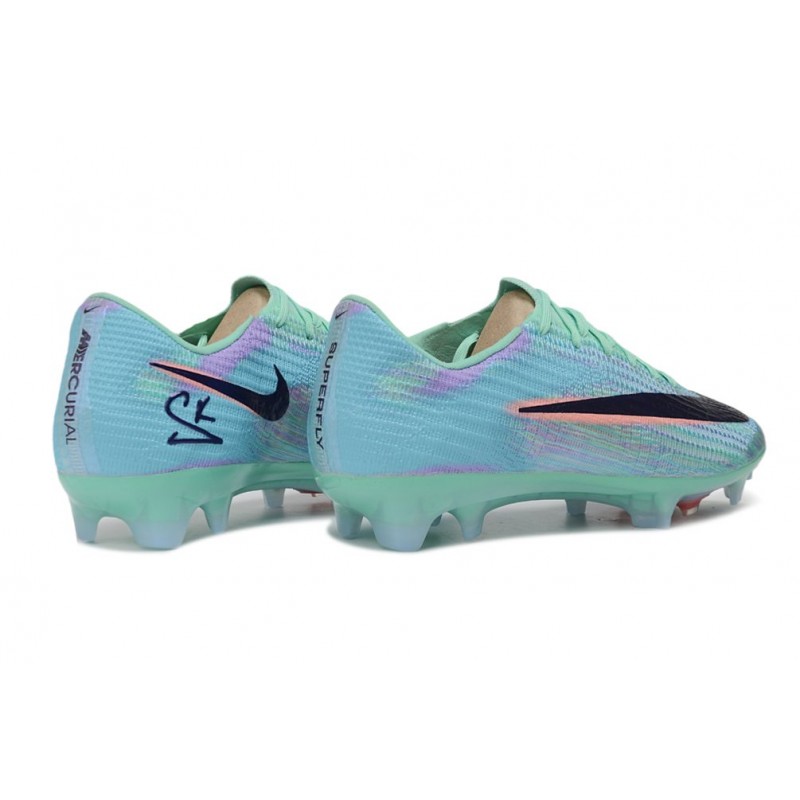 Fotbollsskor för Män Nike Air Zoom Mercurial Vapor XVII Elite FG Blå Svart för Herr 6 Billiga Fotbollsskor Fotbollsskor för Män Nike Air Zoom Mercurial Vapor XVII Elite FG Blå Svart 6
