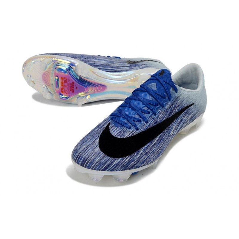 Fotbollsskor för Män Nike Air Zoom Mercurial Vapor XVII Elite FG Blå Svart för Herr 7 Billiga Fotbollsskor Fotbollsskor för Män Nike Air Zoom Mercurial Vapor XVII Elite FG Blå Svart 7