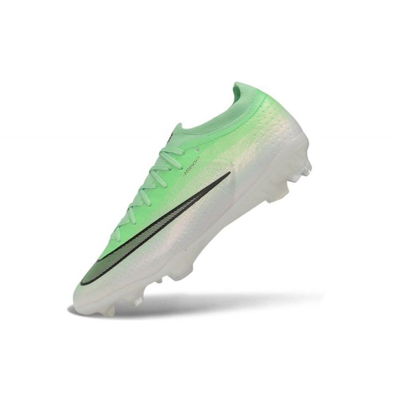 Fotbollsskor för Män Nike Air Zoom Mercurial Vapor XVII Elite FG Grön Svart för Herr 8 Billiga Fotbollsskor Fotbollsskor för Män Nike Air Zoom Mercurial Vapor XVII Elite FG Grön Svart 8