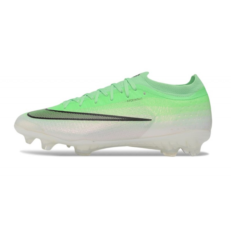 Fotbollsskor för Män Nike Air Zoom Mercurial Vapor XVII Elite FG Grön Svart för Herr 3 Billiga Fotbollsskor Fotbollsskor för Män Nike Air Zoom Mercurial Vapor XVII Elite FG Grön Svart 3