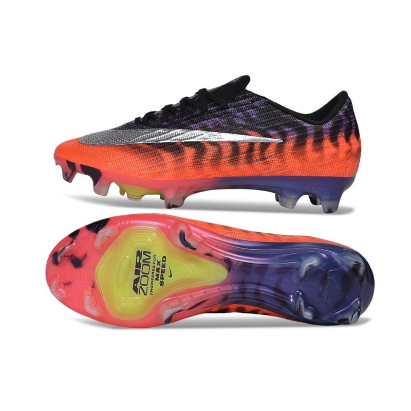 Fotbollsskor för Män Nike Air Zoom Mercurial Vapor XVII Elite FG Orange Svart Vit för Herr 4 Billiga Fotbollsskor Fotbollsskor för Män Nike Air Zoom Mercurial Vapor XVII Elite FG Orange Svart Vit 4