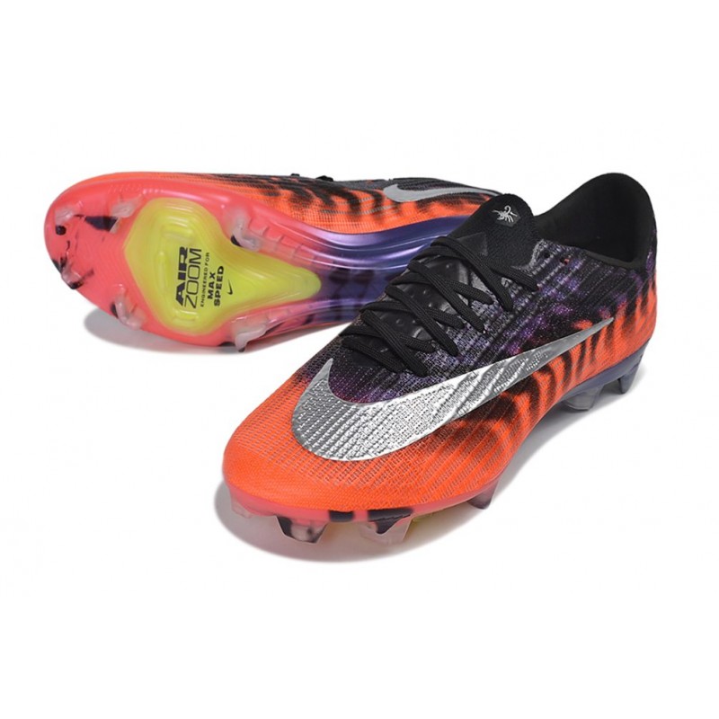 Fotbollsskor för Män Nike Air Zoom Mercurial Vapor XVII Elite FG Orange Svart Vit för Herr 7 Billiga Fotbollsskor Fotbollsskor för Män Nike Air Zoom Mercurial Vapor XVII Elite FG Orange Svart Vit 7