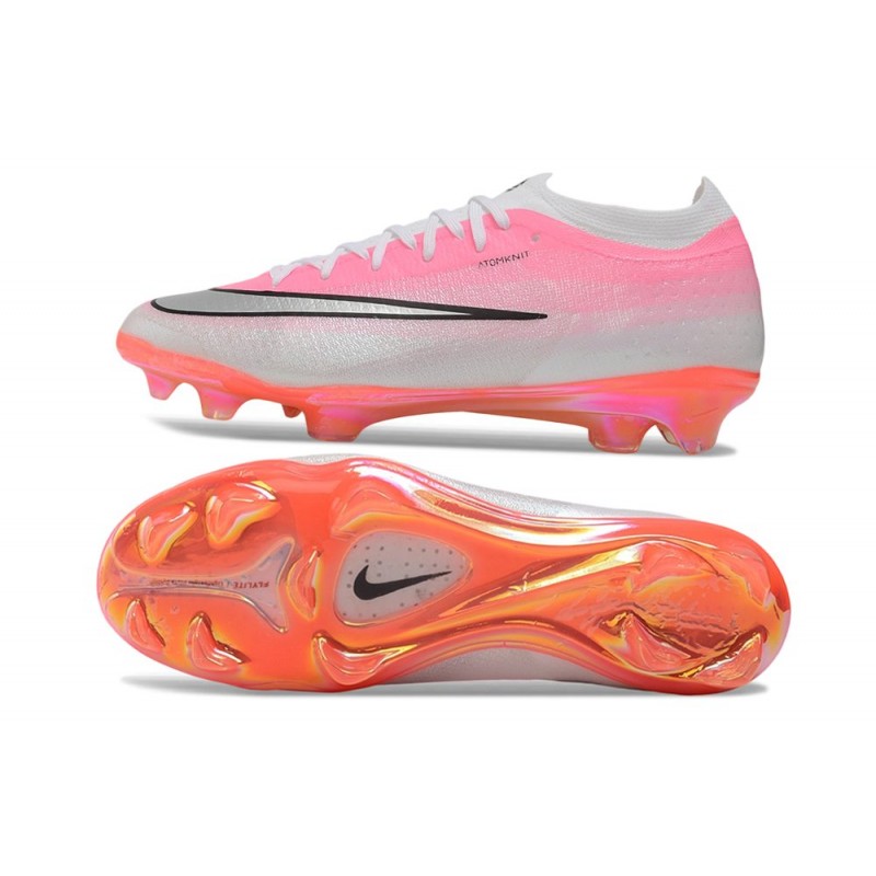 Fotbollsskor för Män Nike Air Zoom Mercurial Vapor XVII Elite FG Rosa Silver för Herr 4 Billiga Fotbollsskor Fotbollsskor för Män Nike Air Zoom Mercurial Vapor XVII Elite FG Rosa Silver 4