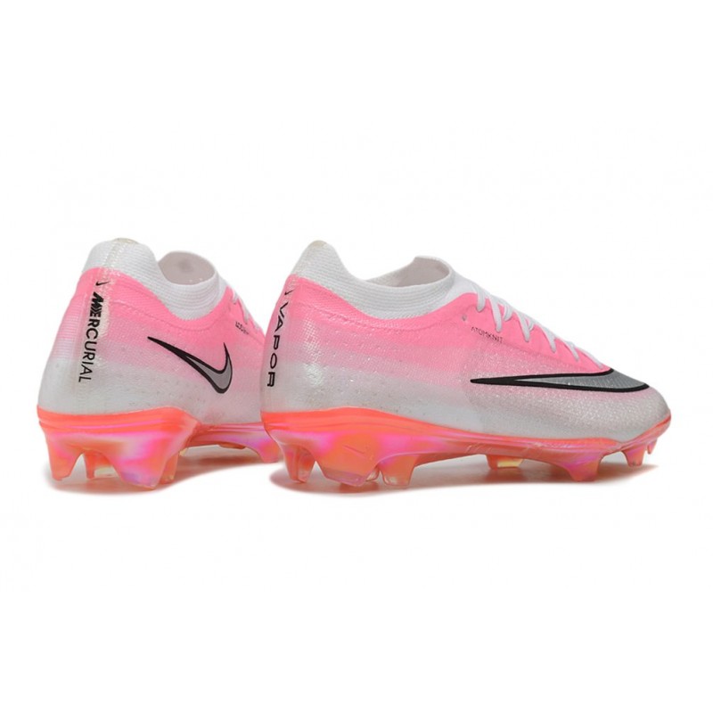 Fotbollsskor för Män Nike Air Zoom Mercurial Vapor XVII Elite FG Rosa Silver för Herr 6 Billiga Fotbollsskor Fotbollsskor för Män Nike Air Zoom Mercurial Vapor XVII Elite FG Rosa Silver 6