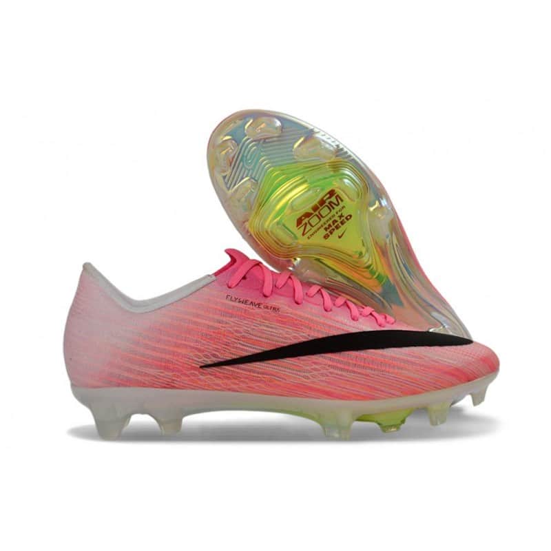 Fotbollsskor för Män Nike Air Zoom Mercurial Vapor XVII Elite FG Rosa Svart för Herr 5 Billiga Fotbollsskor Fotbollsskor för Män Nike Air Zoom Mercurial Vapor XVII Elite FG Rosa Svart 5