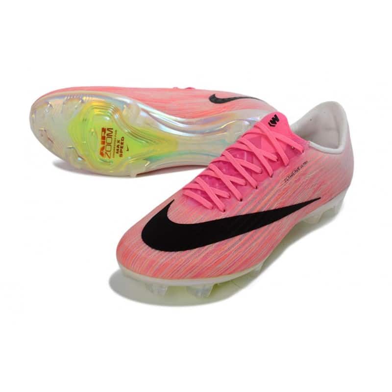Fotbollsskor för Män Nike Air Zoom Mercurial Vapor XVII Elite FG Rosa Svart för Herr 7 Billiga Fotbollsskor Fotbollsskor för Män Nike Air Zoom Mercurial Vapor XVII Elite FG Rosa Svart 7