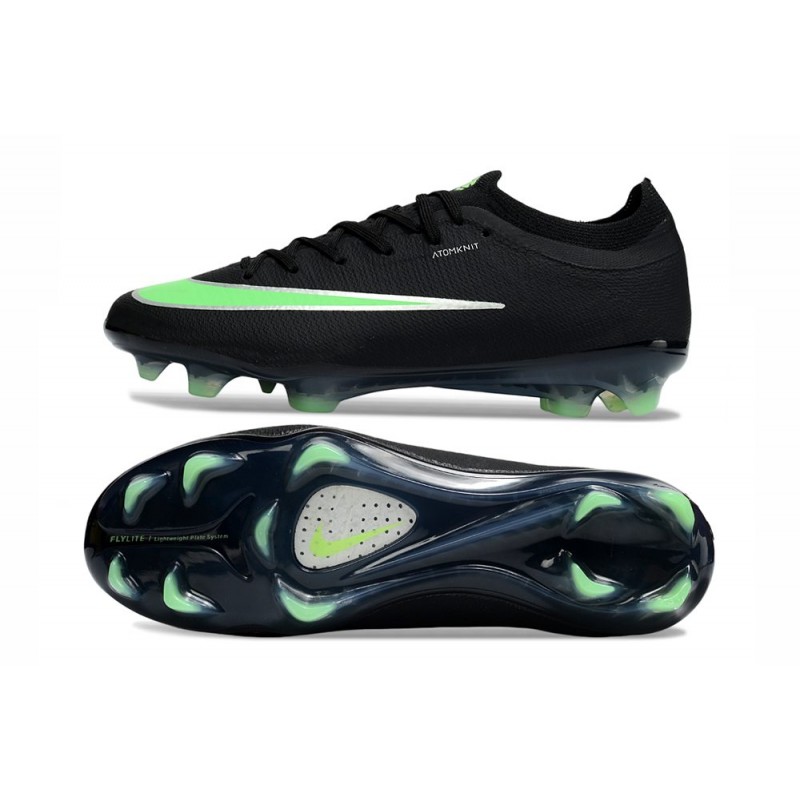Fotbollsskor för Män Nike Air Zoom Mercurial Vapor XVII Elite FG Svart Grön för Herr 4 Billiga Fotbollsskor Fotbollsskor för Män Nike Air Zoom Mercurial Vapor XVII Elite FG Svart Grön 4