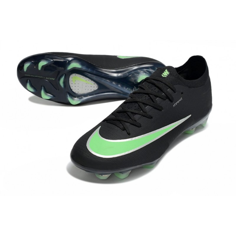 Fotbollsskor för Män Nike Air Zoom Mercurial Vapor XVII Elite FG Svart Grön för Herr 7 Billiga Fotbollsskor Fotbollsskor för Män Nike Air Zoom Mercurial Vapor XVII Elite FG Svart Grön 7
