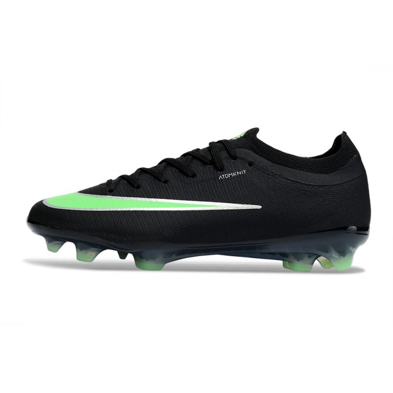 Fotbollsskor för Män Nike Air Zoom Mercurial Vapor XVII Elite FG Svart Grön för Herr 3 Billiga Fotbollsskor Fotbollsskor för Män Nike Air Zoom Mercurial Vapor XVII Elite FG Svart Grön 3