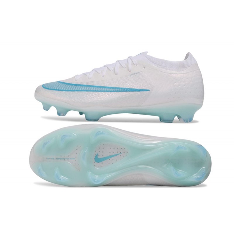 Fotbollsskor för Män Nike Air Zoom Mercurial Vapor XVII Elite FG Vit Blå för Herr 4 Billiga Fotbollsskor Fotbollsskor för Män Nike Air Zoom Mercurial Vapor XVII Elite FG Vit Blå 4