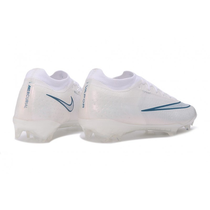 Fotbollsskor för Män Nike Air Zoom Mercurial Vapor XVII Elite FG Vit Blå för Herr 6 Billiga Fotbollsskor Fotbollsskor för Män Nike Air Zoom Mercurial Vapor XVII Elite FG Vit Blå 6