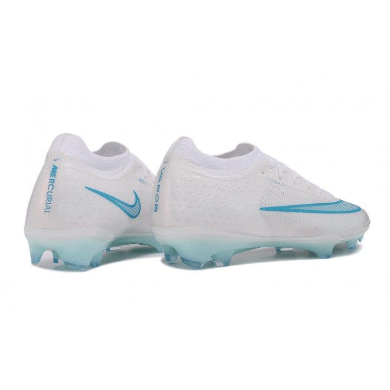 Fotbollsskor för Män Nike Air Zoom Mercurial Vapor XVII Elite FG Vit Blå för Herr 6 Billiga Fotbollsskor Fotbollsskor för Män Nike Air Zoom Mercurial Vapor XVII Elite FG Vit Blå 6